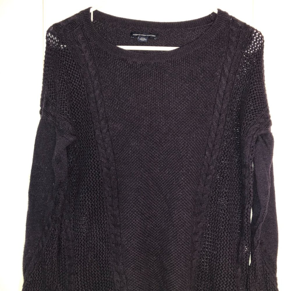 Navy Blue American Eagle Sweater